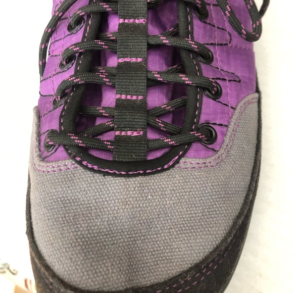 Rare Patagonia Woman’s Nylon Purple Size 8 Lace -Up Sneakers - Picture 2 of 16